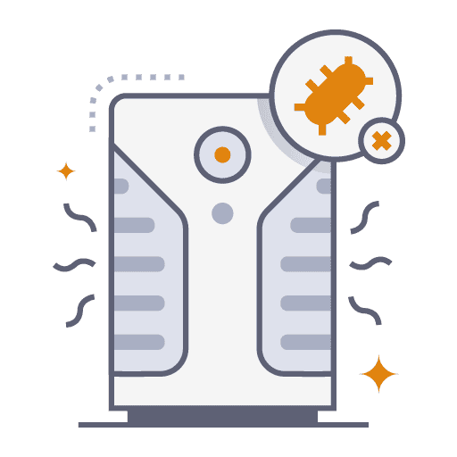 Ilustración de Purificador de aire