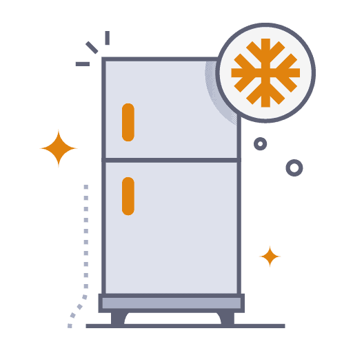 Ilustración de refrigerador